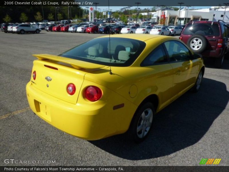 Rally Yellow / Gray 2006 Chevrolet Cobalt LS Coupe