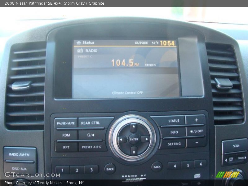 Storm Gray / Graphite 2008 Nissan Pathfinder SE 4x4