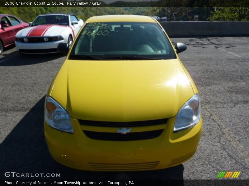 Rally Yellow / Gray 2006 Chevrolet Cobalt LS Coupe