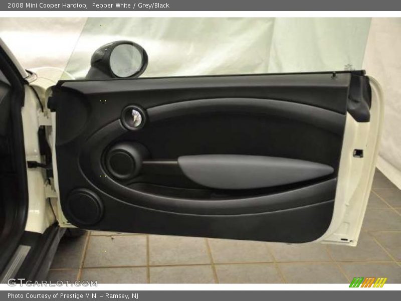 Pepper White / Grey/Black 2008 Mini Cooper Hardtop