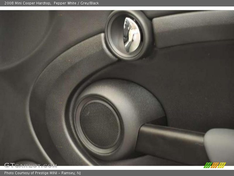 Pepper White / Grey/Black 2008 Mini Cooper Hardtop