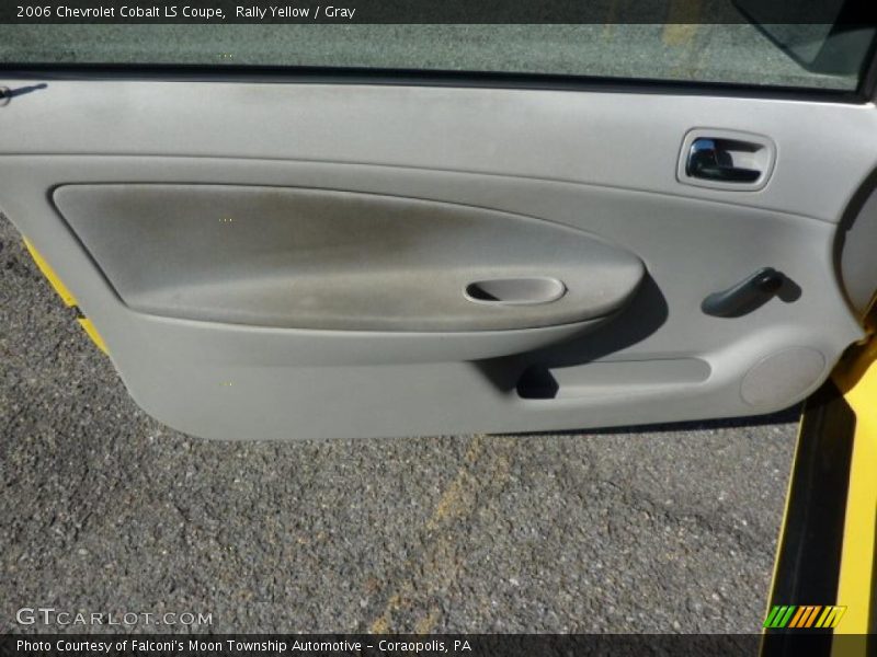 Rally Yellow / Gray 2006 Chevrolet Cobalt LS Coupe