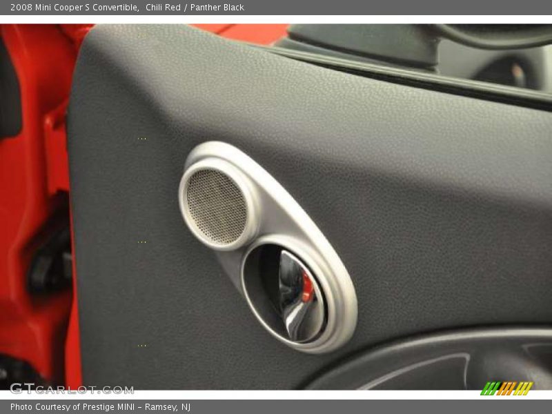 Chili Red / Panther Black 2008 Mini Cooper S Convertible
