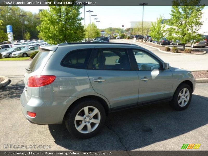 Natural Khaki Green / Beige 2008 Hyundai Santa Fe Limited