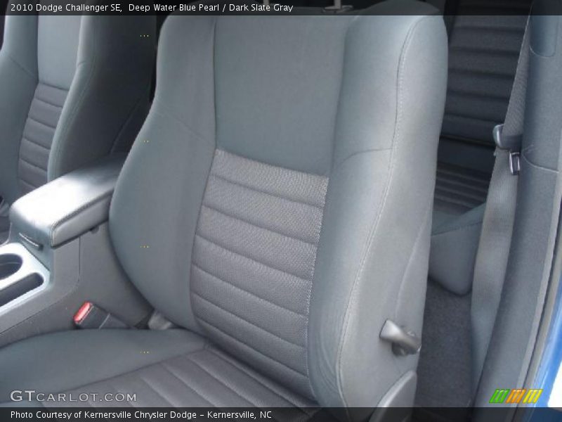 Deep Water Blue Pearl / Dark Slate Gray 2010 Dodge Challenger SE