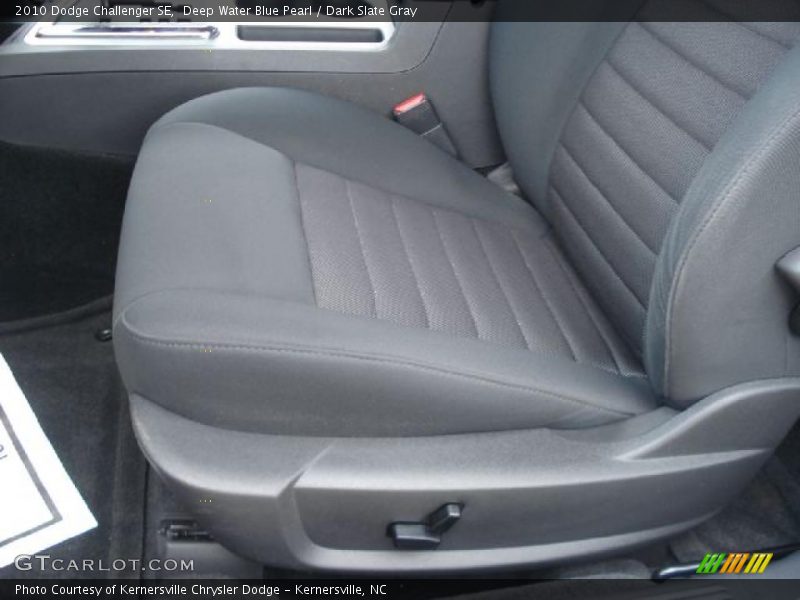 Deep Water Blue Pearl / Dark Slate Gray 2010 Dodge Challenger SE