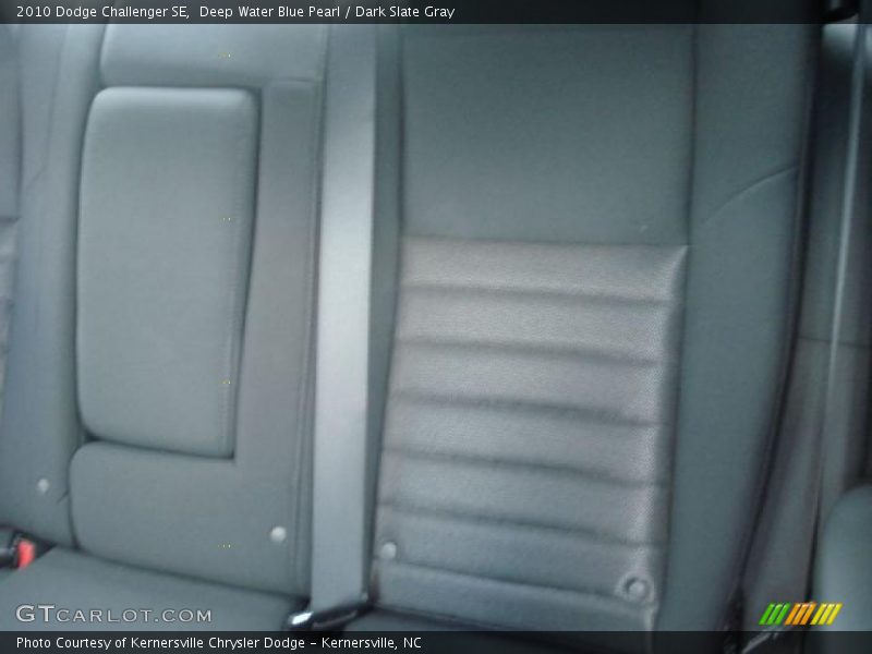 Deep Water Blue Pearl / Dark Slate Gray 2010 Dodge Challenger SE