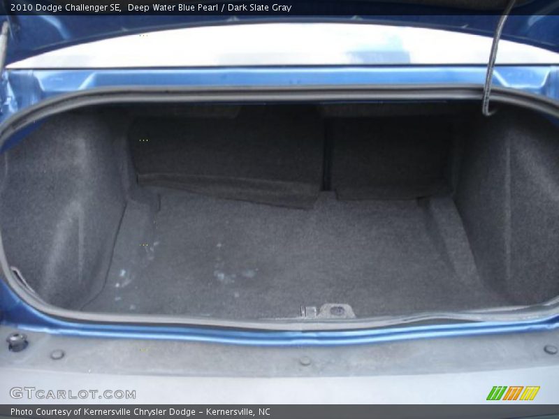 Deep Water Blue Pearl / Dark Slate Gray 2010 Dodge Challenger SE
