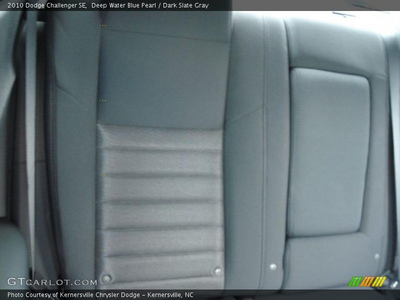 Deep Water Blue Pearl / Dark Slate Gray 2010 Dodge Challenger SE