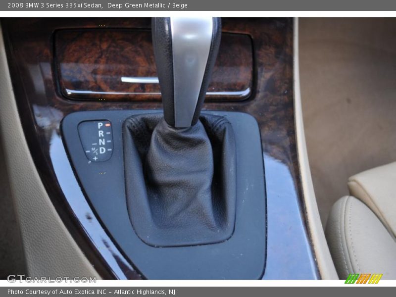 Deep Green Metallic / Beige 2008 BMW 3 Series 335xi Sedan