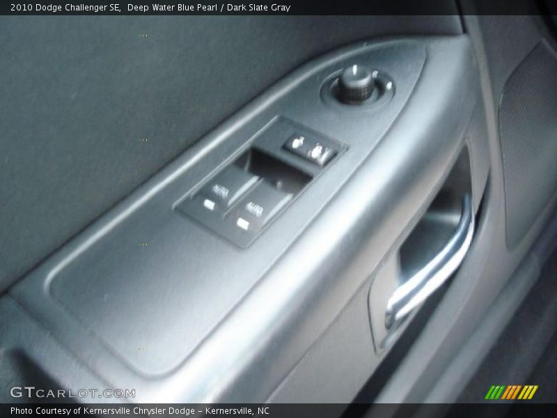 Deep Water Blue Pearl / Dark Slate Gray 2010 Dodge Challenger SE