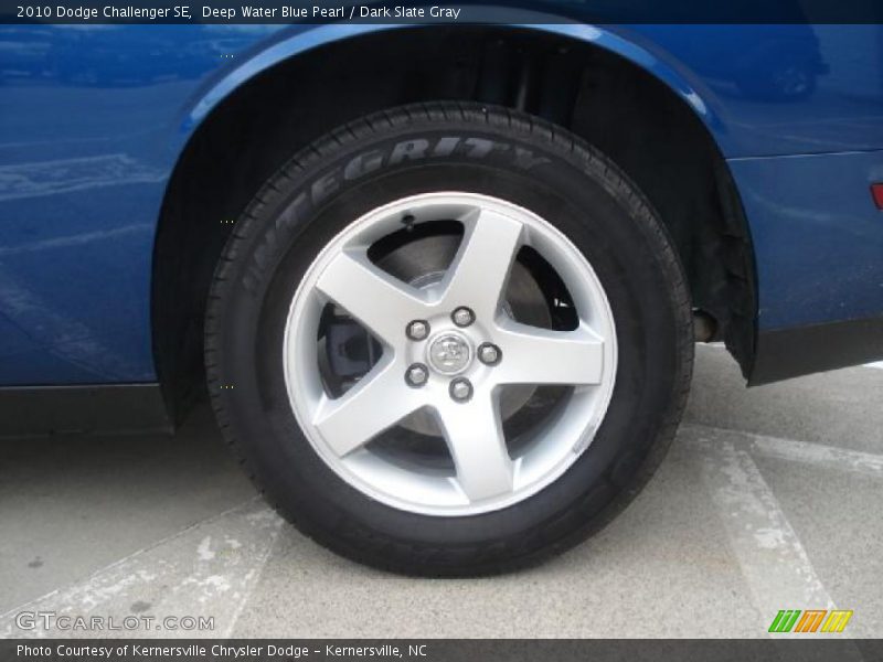 Deep Water Blue Pearl / Dark Slate Gray 2010 Dodge Challenger SE