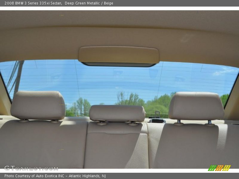Deep Green Metallic / Beige 2008 BMW 3 Series 335xi Sedan