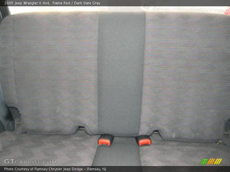 Flame Red / Dark Slate Gray 2005 Jeep Wrangler X 4x4