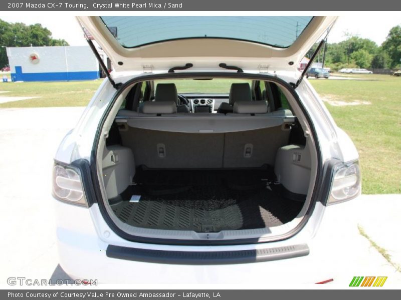 Crystal White Pearl Mica / Sand 2007 Mazda CX-7 Touring
