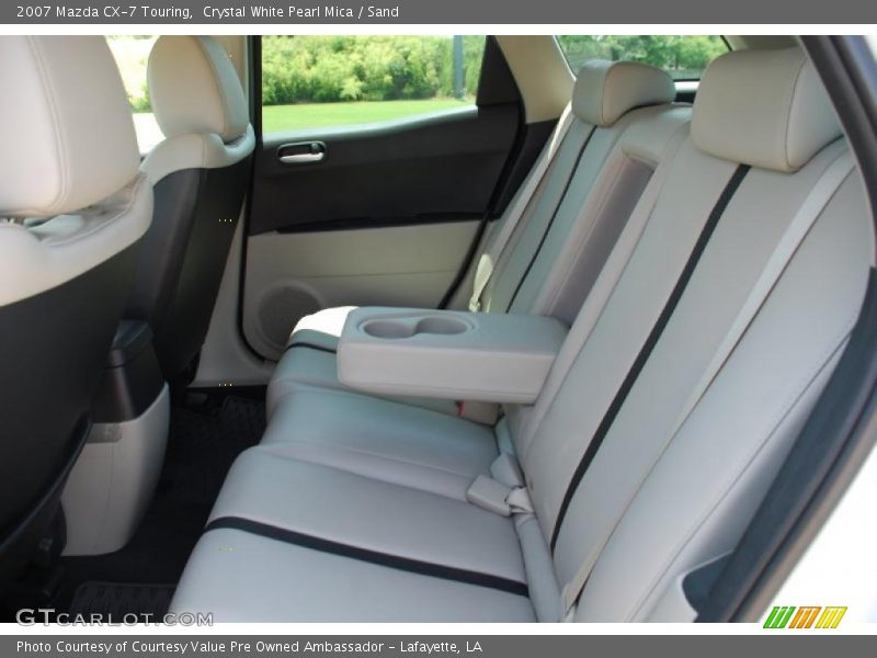 Crystal White Pearl Mica / Sand 2007 Mazda CX-7 Touring