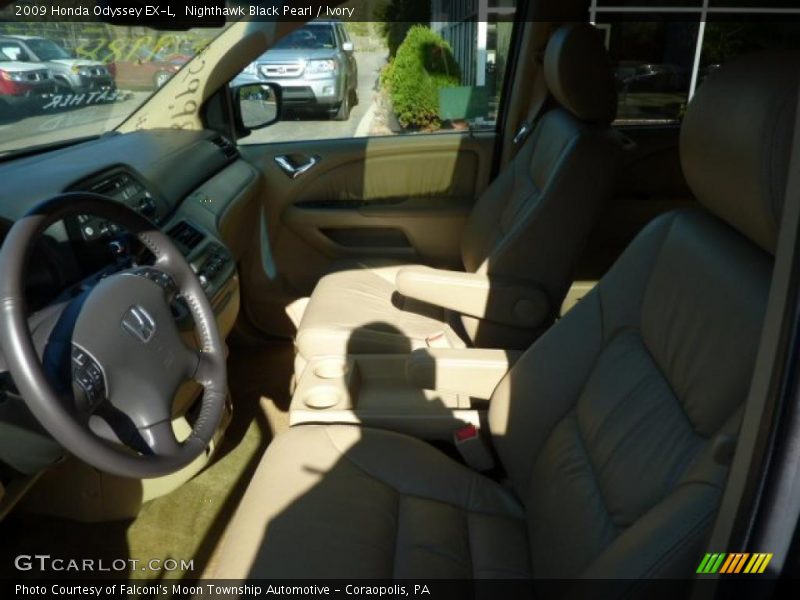 Nighthawk Black Pearl / Ivory 2009 Honda Odyssey EX-L