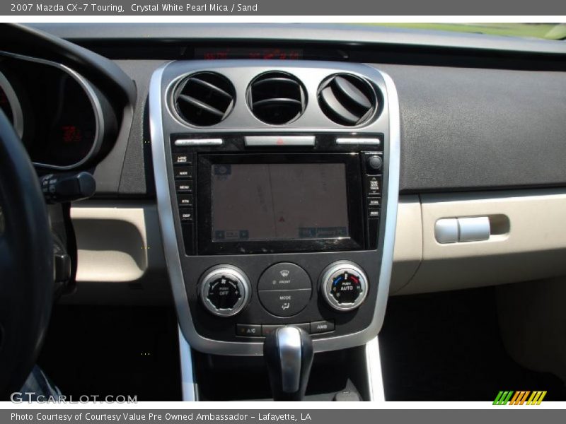 Crystal White Pearl Mica / Sand 2007 Mazda CX-7 Touring