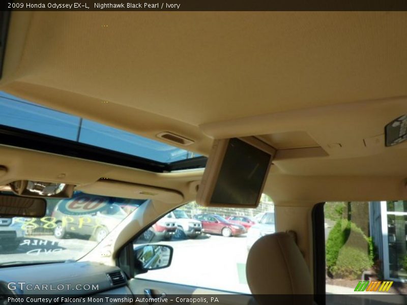 Nighthawk Black Pearl / Ivory 2009 Honda Odyssey EX-L