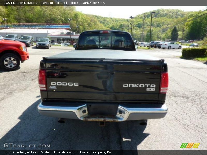 Black / Dark Slate Gray 2004 Dodge Dakota SLT Regular Cab 4x4