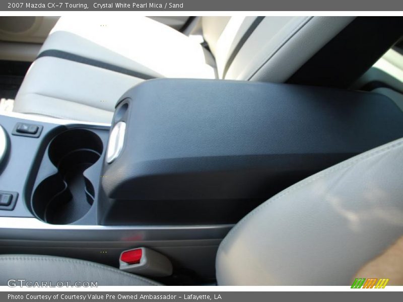 Crystal White Pearl Mica / Sand 2007 Mazda CX-7 Touring