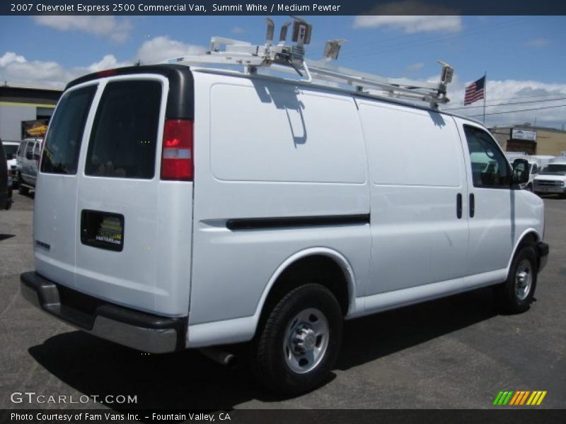 Summit White / Medium Pewter 2007 Chevrolet Express 2500 Commercial Van
