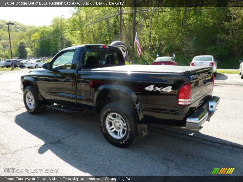 Black / Dark Slate Gray 2004 Dodge Dakota SLT Regular Cab 4x4