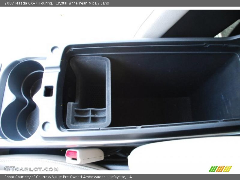 Crystal White Pearl Mica / Sand 2007 Mazda CX-7 Touring