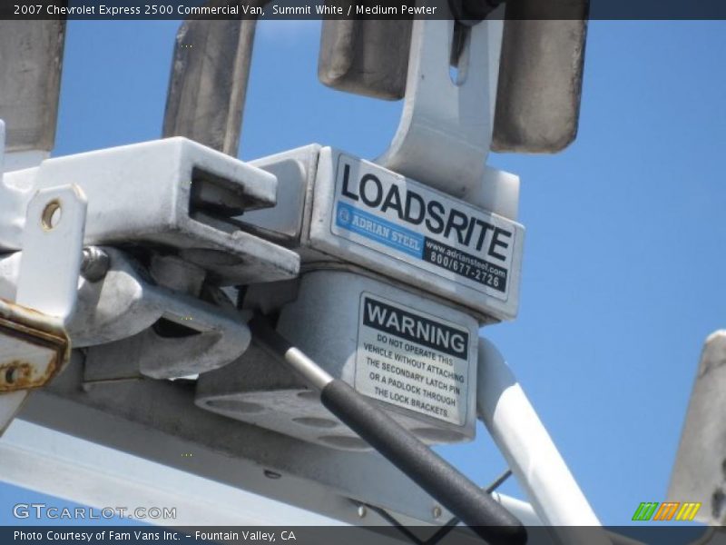 Summit White / Medium Pewter 2007 Chevrolet Express 2500 Commercial Van