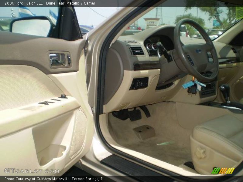 Dune Pearl Metallic / Camel 2006 Ford Fusion SEL
