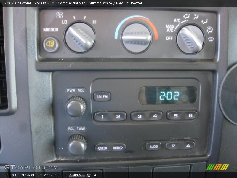 Summit White / Medium Pewter 2007 Chevrolet Express 2500 Commercial Van