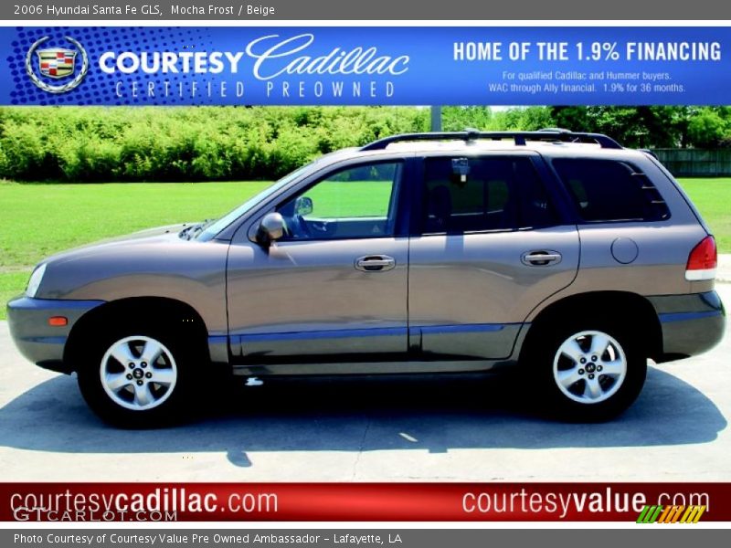 Mocha Frost / Beige 2006 Hyundai Santa Fe GLS