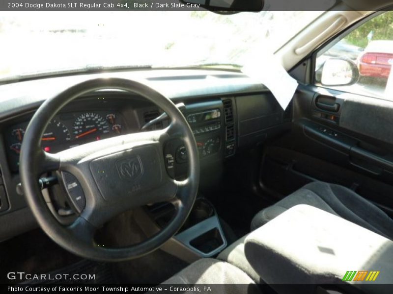 Black / Dark Slate Gray 2004 Dodge Dakota SLT Regular Cab 4x4