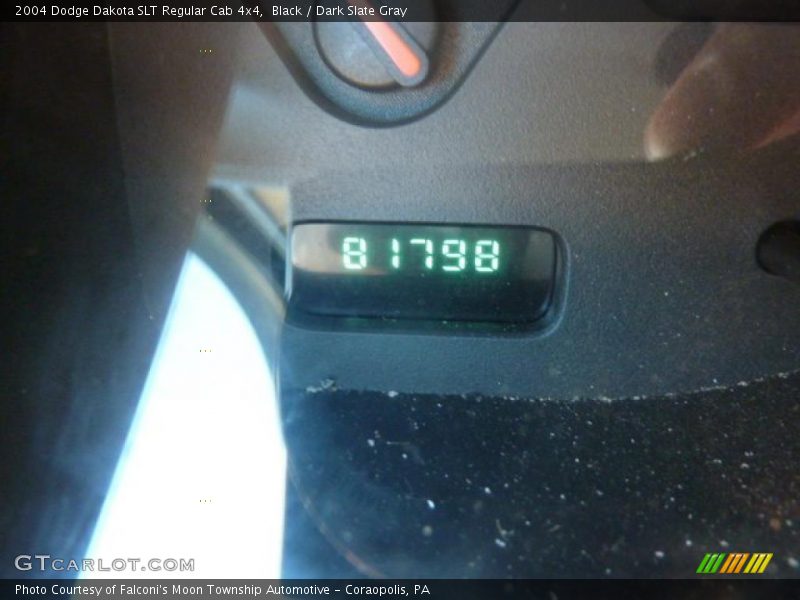 Black / Dark Slate Gray 2004 Dodge Dakota SLT Regular Cab 4x4