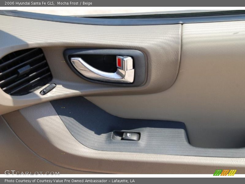 Mocha Frost / Beige 2006 Hyundai Santa Fe GLS