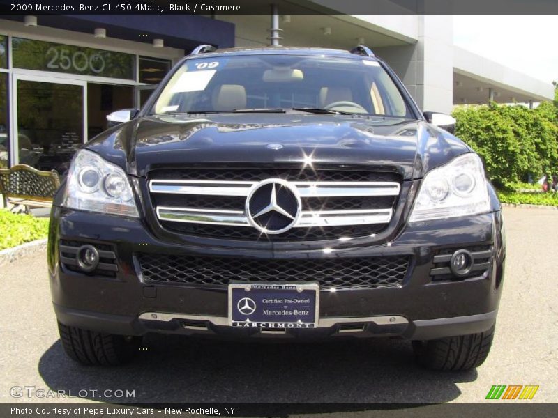 Black / Cashmere 2009 Mercedes-Benz GL 450 4Matic