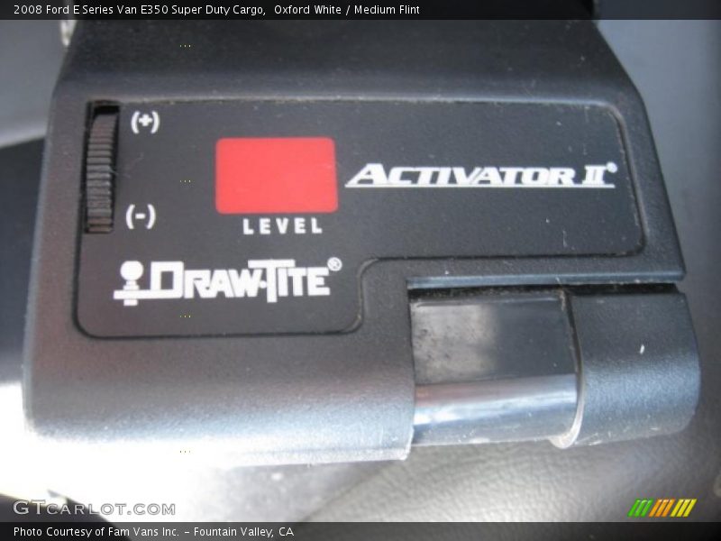 Oxford White / Medium Flint 2008 Ford E Series Van E350 Super Duty Cargo