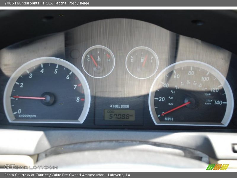 Mocha Frost / Beige 2006 Hyundai Santa Fe GLS