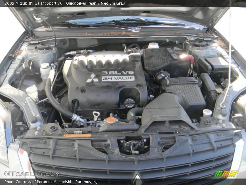 Quick Silver Pearl / Medium Gray 2009 Mitsubishi Galant Sport V6