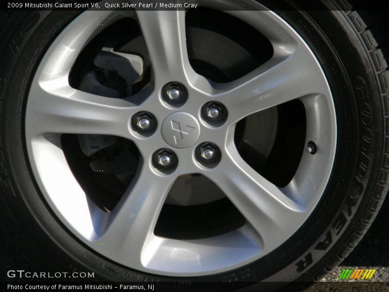Quick Silver Pearl / Medium Gray 2009 Mitsubishi Galant Sport V6
