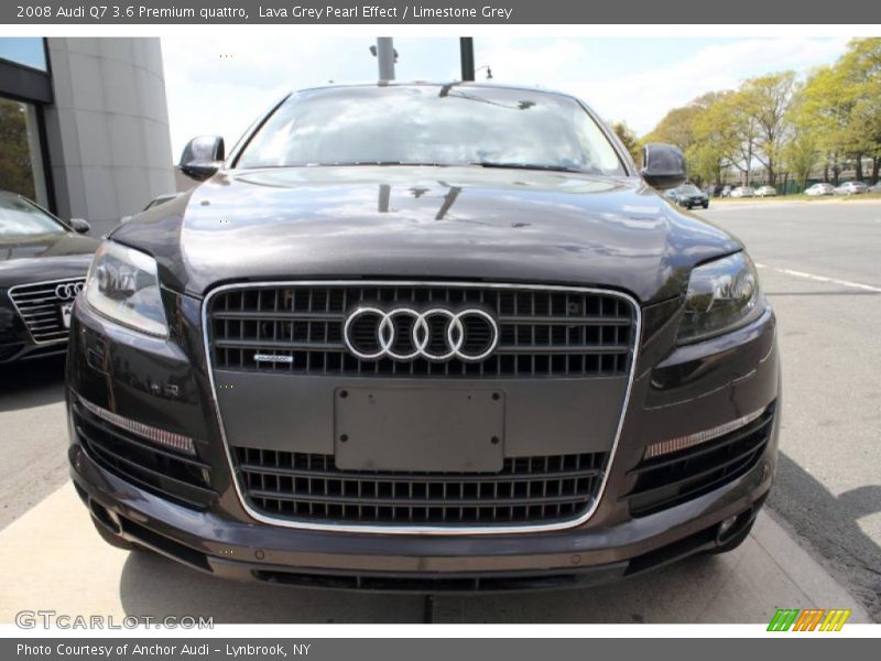 Lava Grey Pearl Effect / Limestone Grey 2008 Audi Q7 3.6 Premium quattro