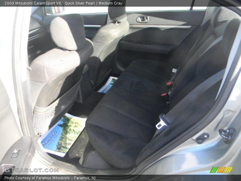 Quick Silver Pearl / Medium Gray 2009 Mitsubishi Galant Sport V6