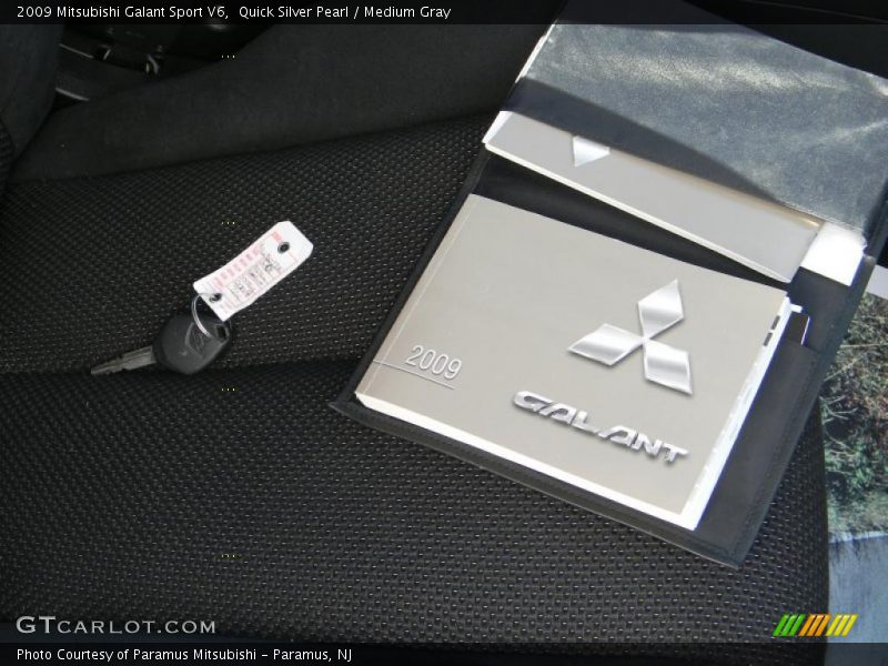 Quick Silver Pearl / Medium Gray 2009 Mitsubishi Galant Sport V6