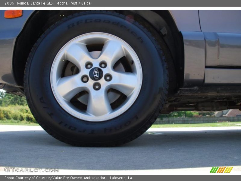 Mocha Frost / Beige 2006 Hyundai Santa Fe GLS
