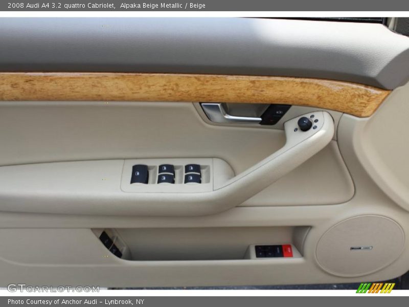 Alpaka Beige Metallic / Beige 2008 Audi A4 3.2 quattro Cabriolet