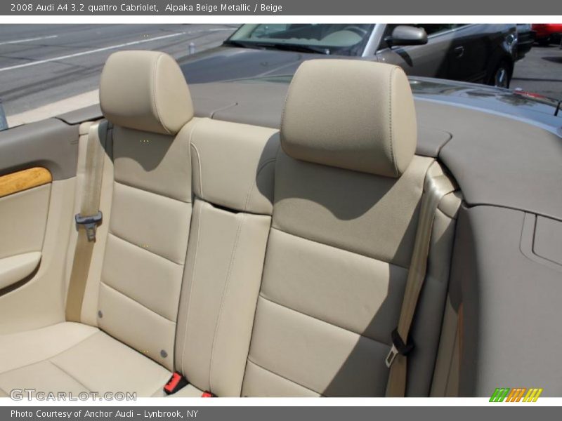 Alpaka Beige Metallic / Beige 2008 Audi A4 3.2 quattro Cabriolet