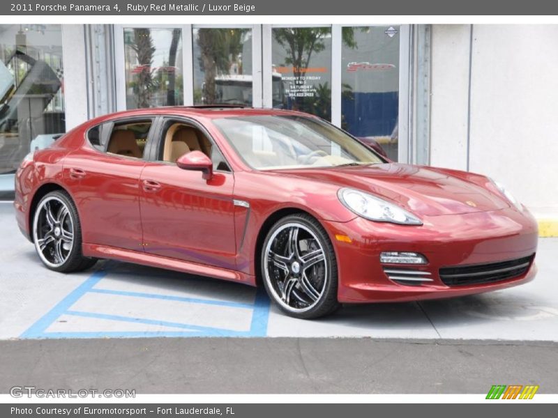  2011 Panamera 4 Ruby Red Metallic