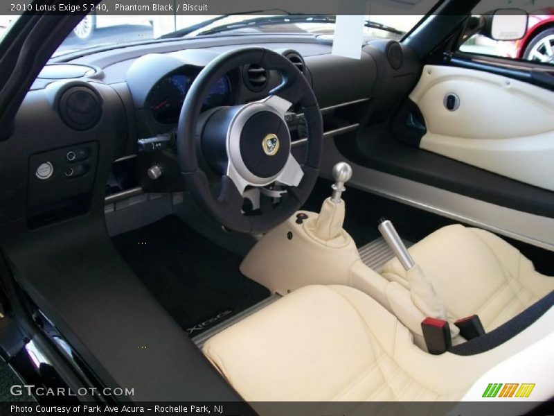  2010 Exige S 240 Biscuit Interior