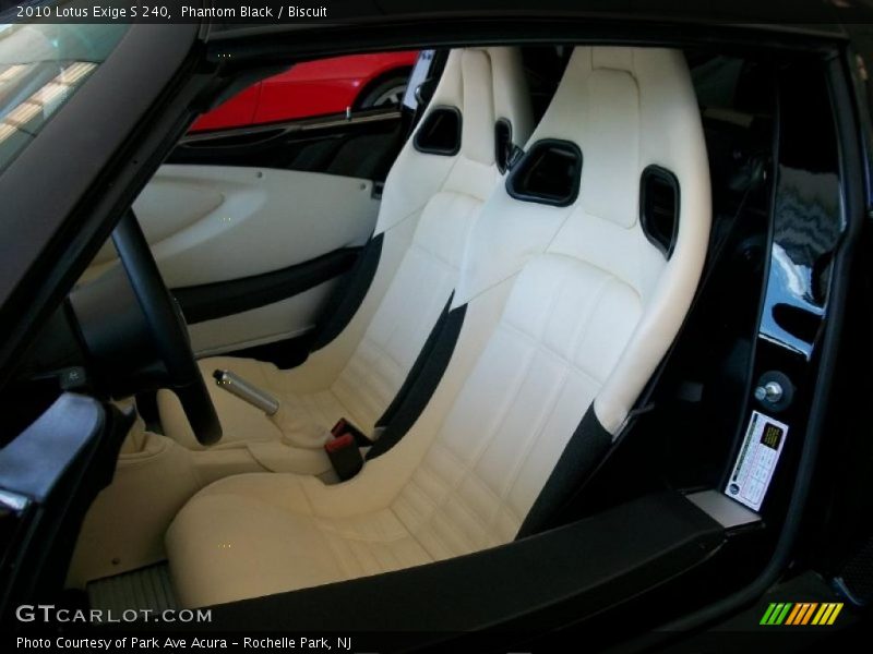  2010 Exige S 240 Biscuit Interior