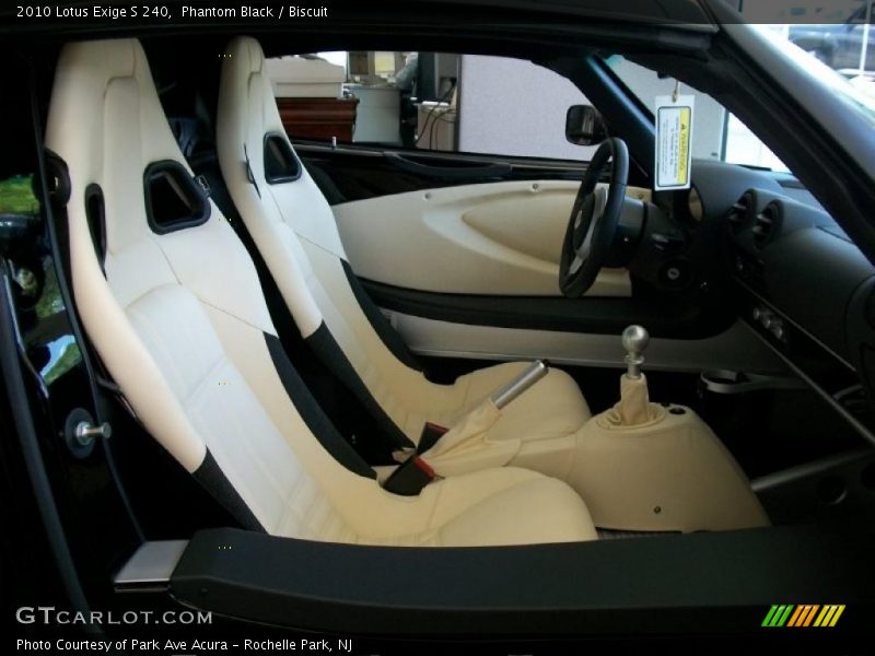  2010 Exige S 240 Biscuit Interior